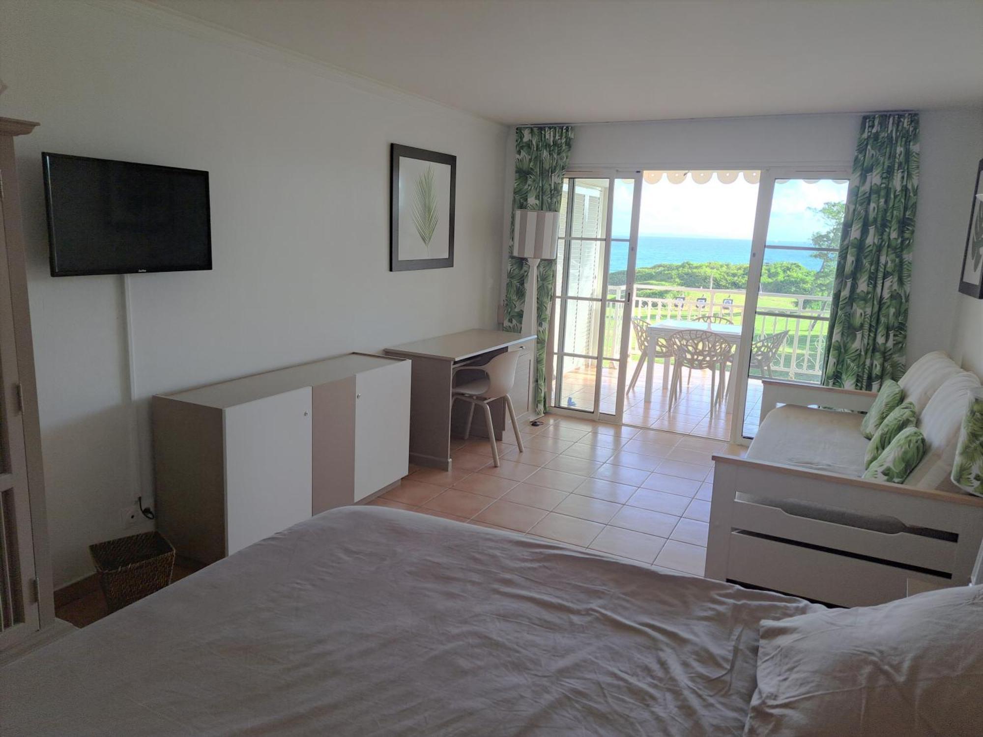 Grand Studio Vue Mer Exceptionnelle, Piscines, Plages. サンタンヌ エクステリア 写真