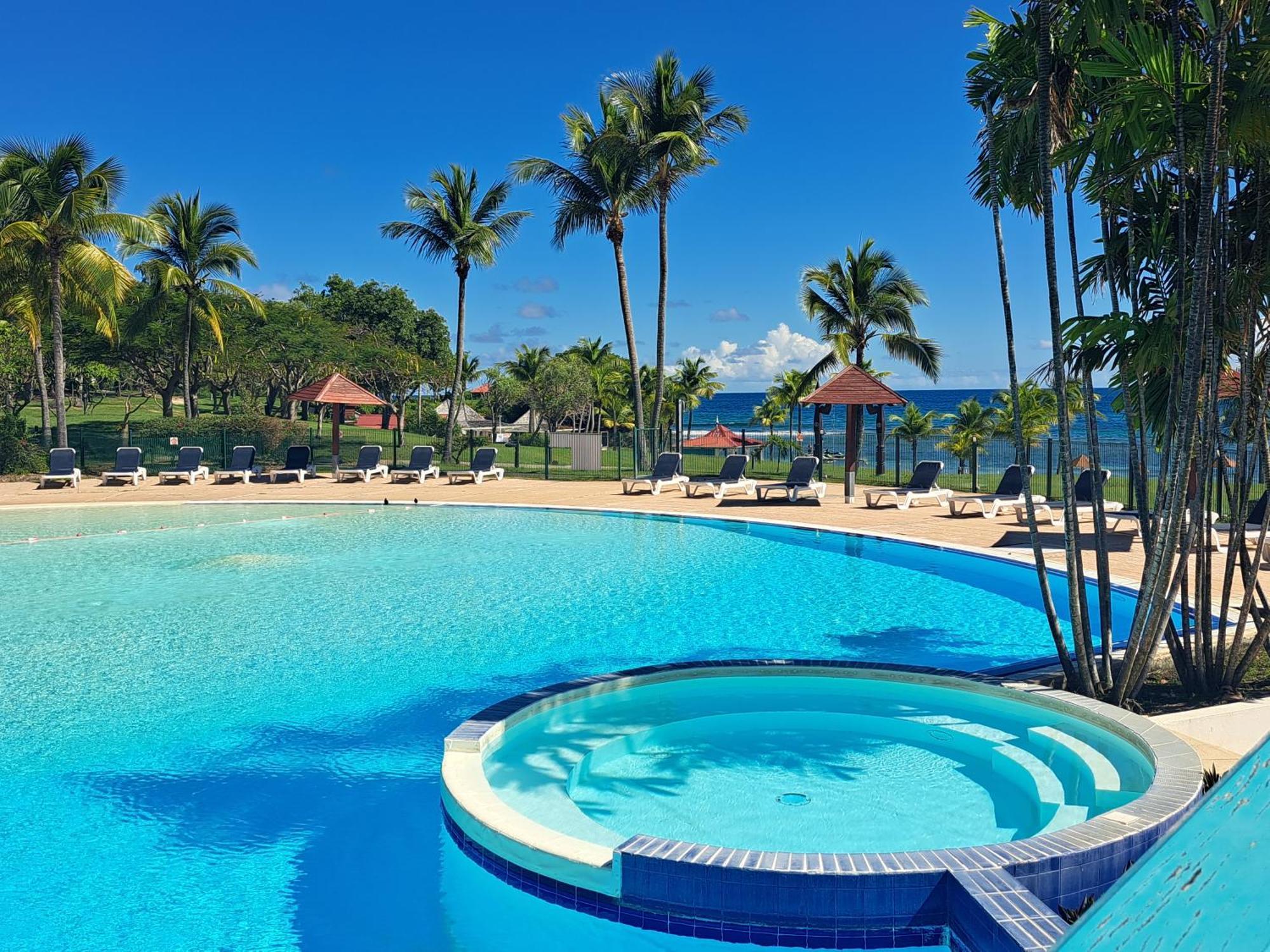 Grand Studio Vue Mer Exceptionnelle, Piscines, Plages. サンタンヌ エクステリア 写真