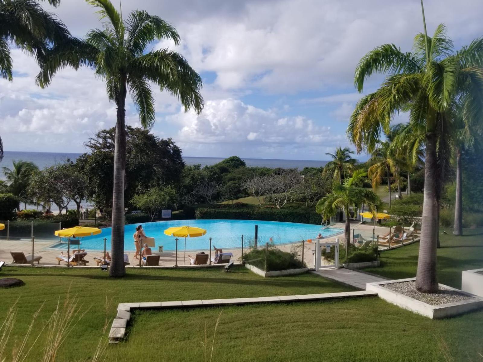 Grand Studio Vue Mer Exceptionnelle, Piscines, Plages. サンタンヌ エクステリア 写真